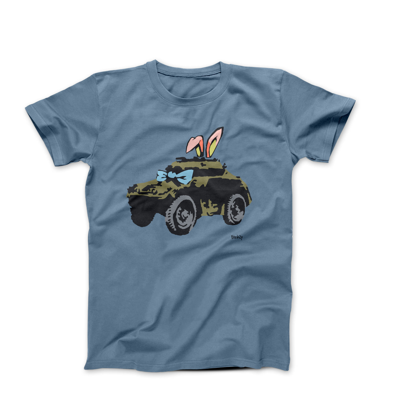 Banksy Armored Car (2002) Street Art T-shirt - Street, Pop & Media Art - Harvey Ltd
