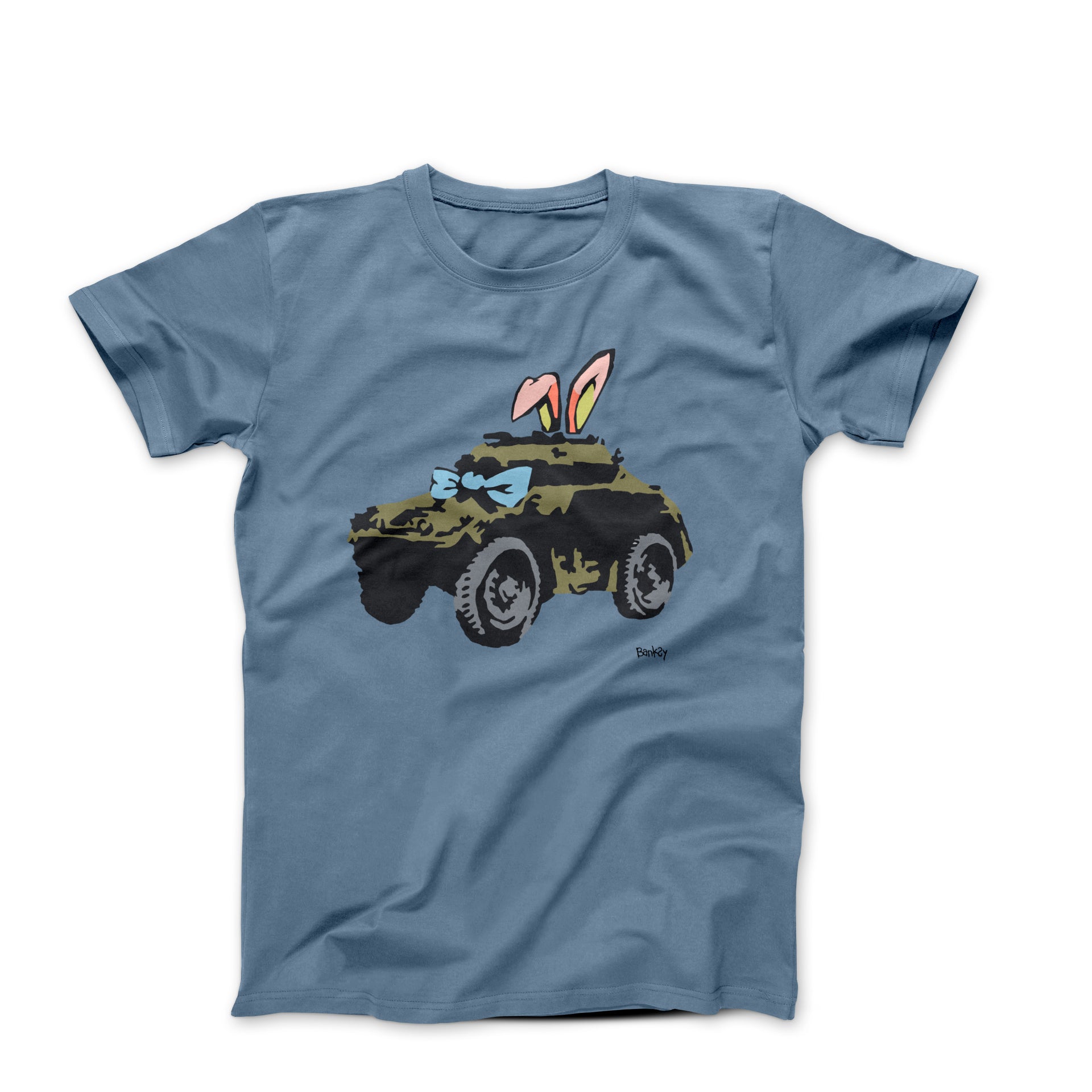 Banksy Armored Car (2002) Street Art T-shirt - Street, Pop & Media Art - Harvey Ltd