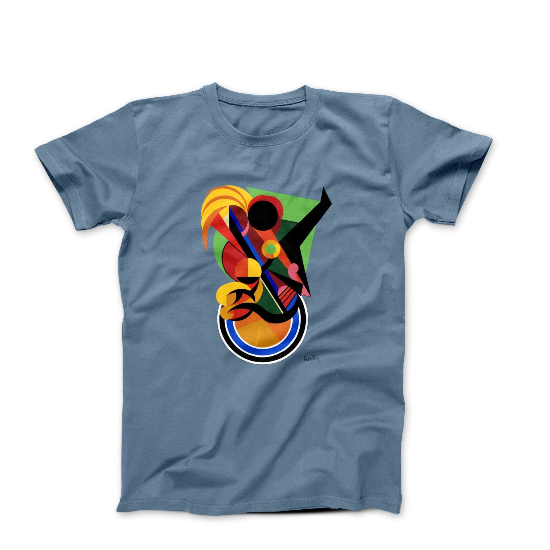 Auguste Herbin Composition Inspired By Dance (1942) Art T-shirt - Clothing - Harvey Ltd