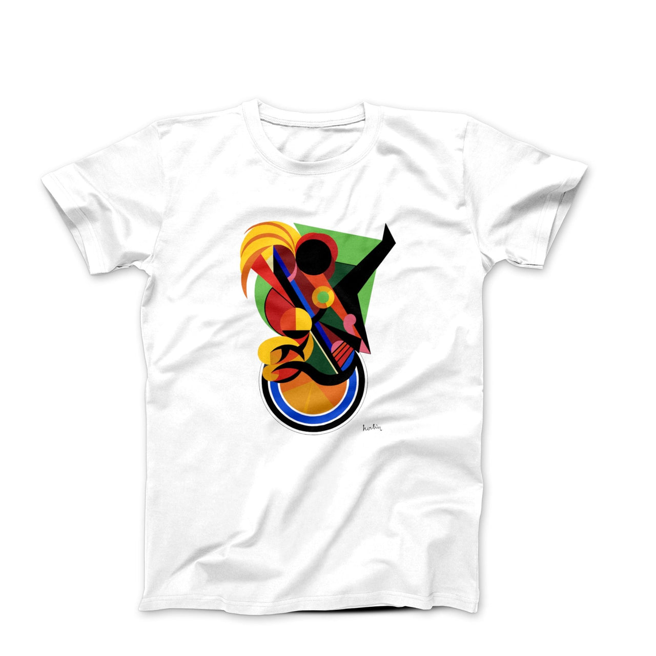 Auguste Herbin Composition Inspired By Dance (1942) Art T-shirt - Clothing - Harvey Ltd