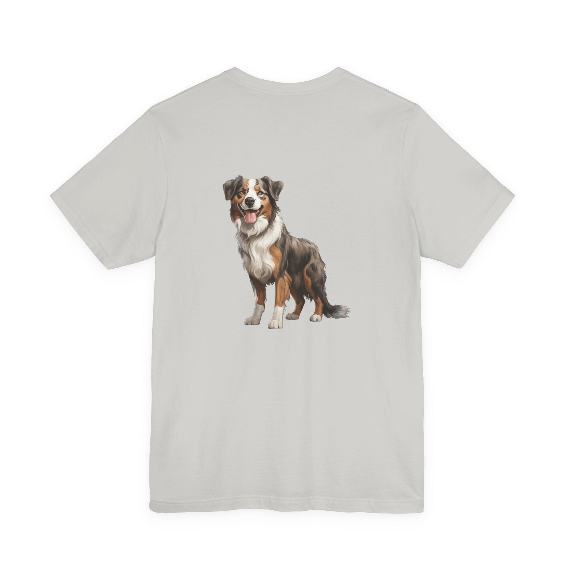 Australian Shepherd Front & Back Printed T-shirt - Pets & Animals - Harvey Ltd