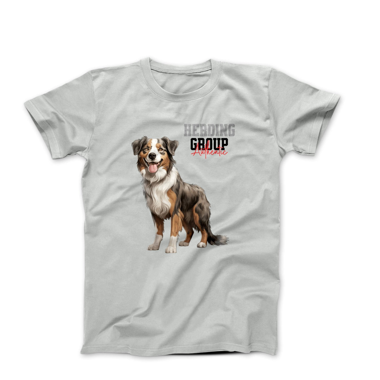 Australian Shepherd Illustration T-shirt - Pets - Harvey Ltd