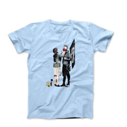 Banksy Anarchist Punk And His Mother Street Art T - Shirt - Clothing - Harvey Ltd