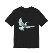 Banksy Armored Dove West Bank T-shirt - Street, Pop & Media Art - Harvey Ltd