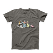Banksy Balcony Family 2003 Street Art T-shirt - Street, Pop & Media Art - Harvey Ltd