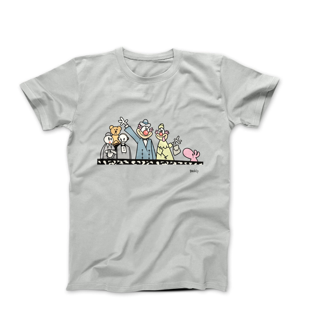 Banksy Balcony Family 2003 Street Art T-shirt - Street, Pop & Media Art - Harvey Ltd