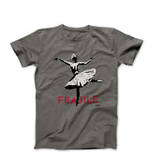 Banksy Ballerina In Kiev Street Art T-shirt - Street, Pop & Media Art - Harvey Ltd