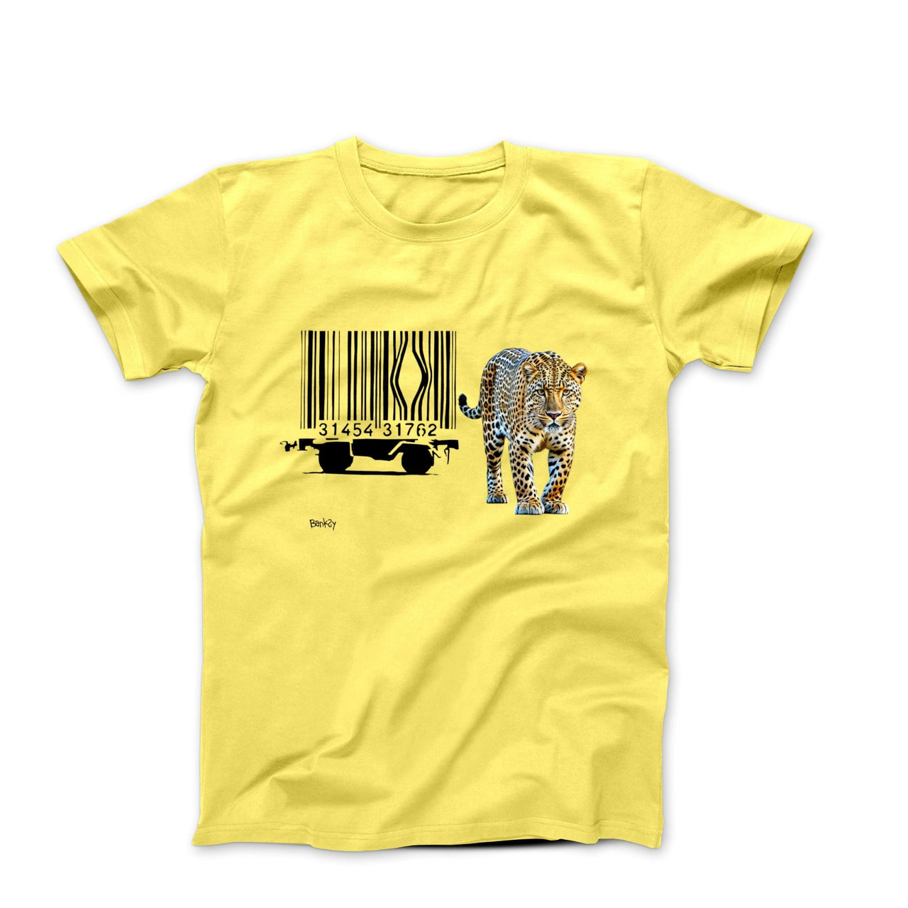 Banksy Barcode Escape (2003) Street Art T-shirt - Street, Pop & Media Art - Harvey Ltd