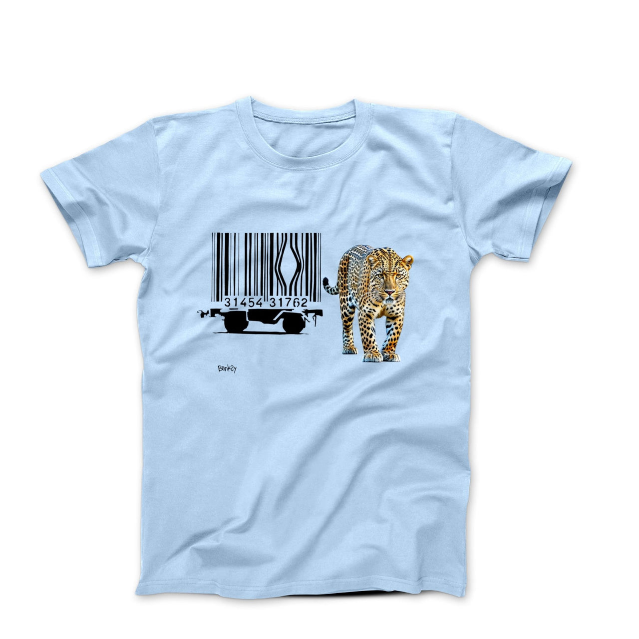 Banksy Barcode Escape (2003) Street Art T-shirt - Street, Pop & Media Art - Harvey Ltd