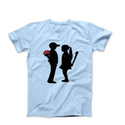 Banksy Boy Meets Girl (2015) Street Art T-shirt - Clothing - Harvey Ltd