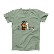 Banksy Burning Tyre 2016 Street Art T-shirt - Street, Pop & Media Art - Harvey Ltd