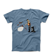 Banksy Cave Painting Removal Street Art T-shirt - Street, Pop & Media Art - Harvey Ltd