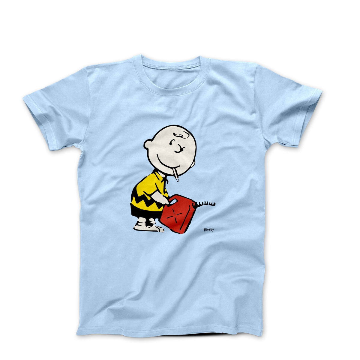 Banksy Charlie Brown's True Nature 2010 Street Art T-shirt - Street, Pop & Media Art - Harvey Ltd