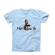 Banksy Chocolate Donuts Street Art T - shirt - Clothing - Harvey Ltd