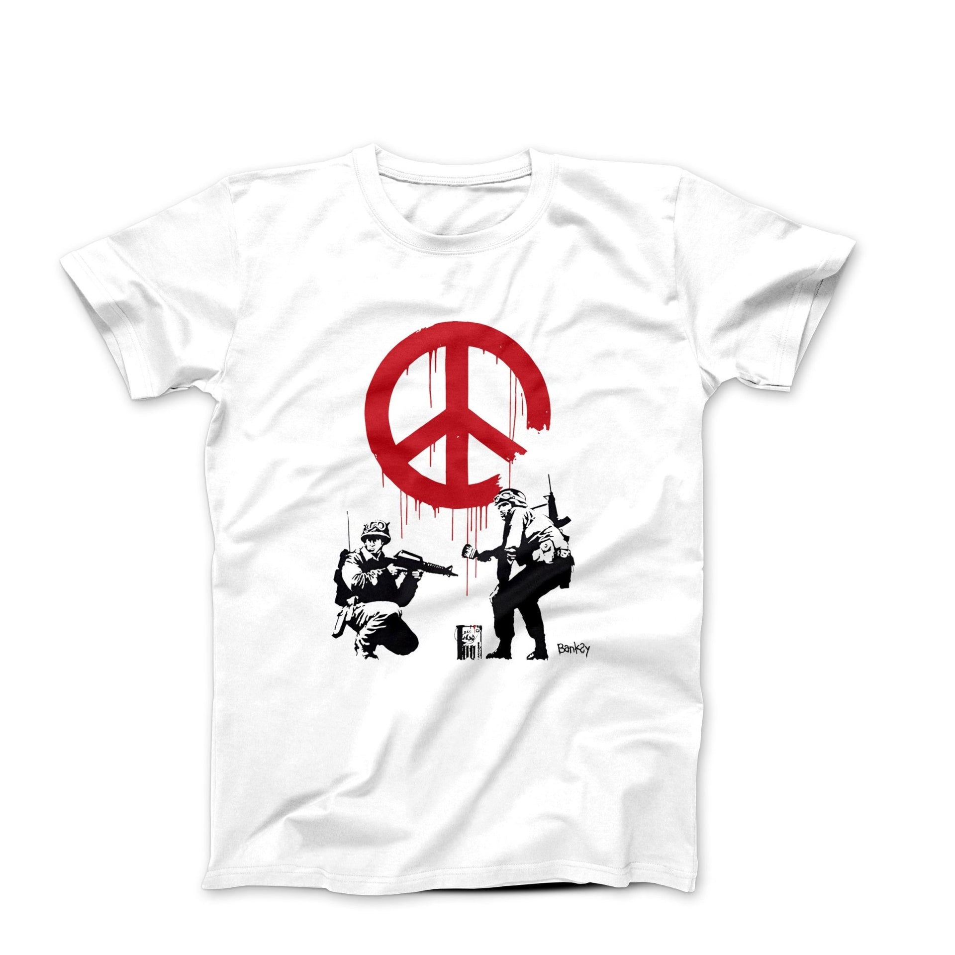 Banksy CND Solders (2005) Street Art T-shirt - T-Shirt - Harvey Ltd