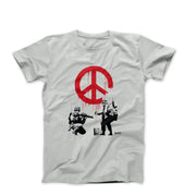 Banksy CND Solders (2005) Street Art T-shirt - T-Shirt - Harvey Ltd