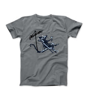Banksy Cocktail At The Beach Rat (2003) Street Art T-Shirt - Street, Pop & Media Art - Harvey Ltd