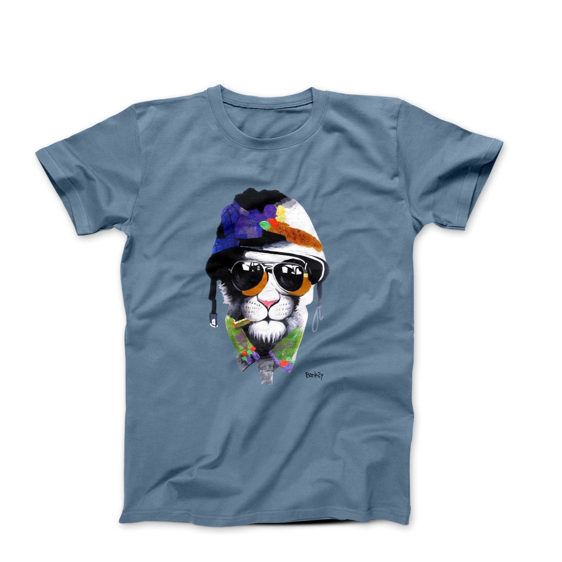 Banksy Cool Army Cat Street Art T-shirt - Street, Pop & Media Art - Harvey Ltd