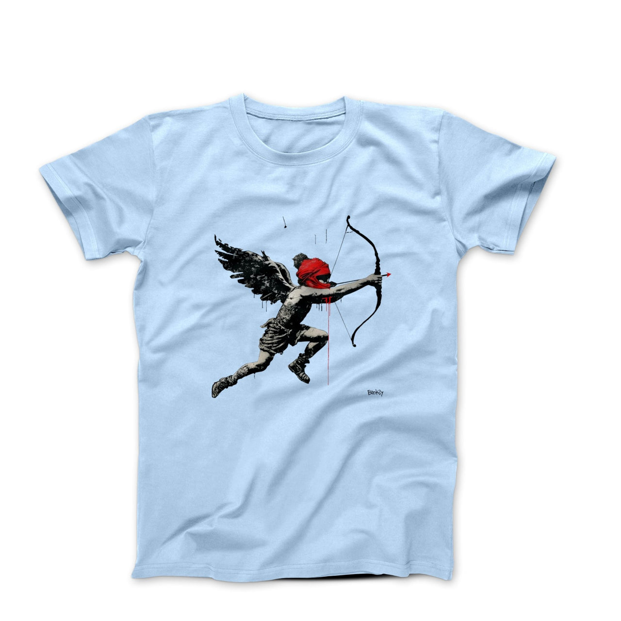 Banksy Cupid Love Graffiti Art T-shirt - Street, Pop & Media Art - Harvey Ltd