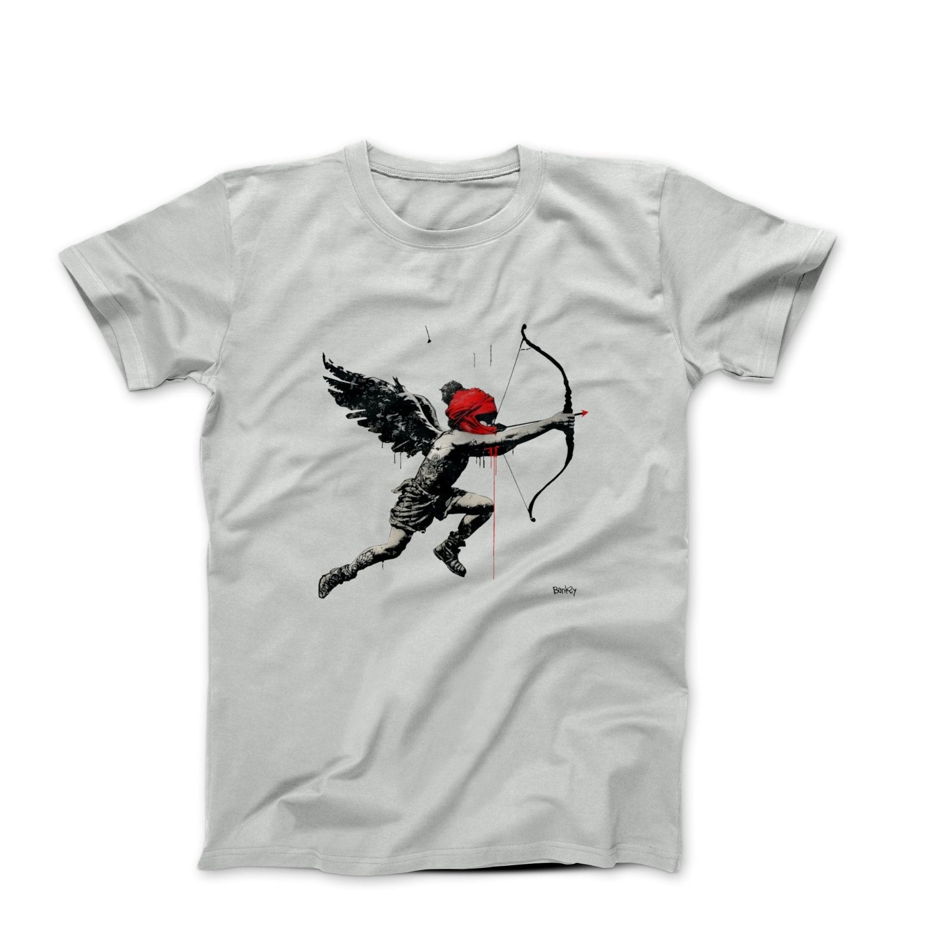 Banksy Cupid Love Graffiti Art T-shirt - Street, Pop & Media Art - Harvey Ltd
