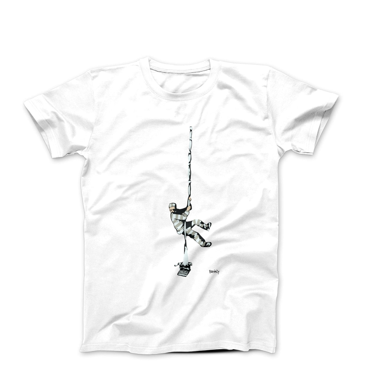 Banksy Escape Street Art T-shirt - Street, Pop & Media Art - Harvey Ltd