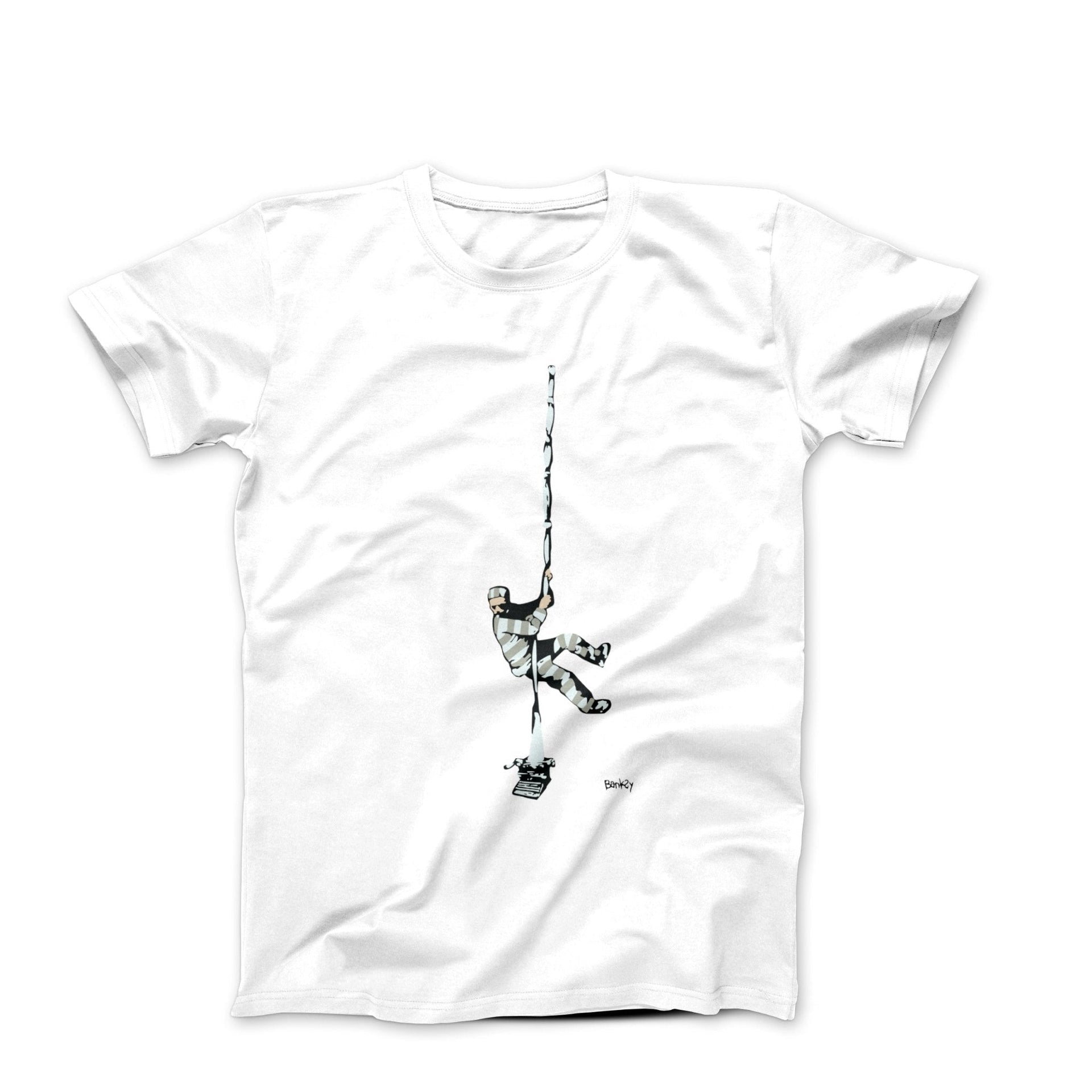 Banksy Escape Street Art T-shirt - Street, Pop & Media Art - Harvey Ltd
