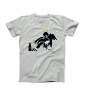 Banksy Fallen Angel (2004) Street Art T-shirt - Street, Pop & Media Art - Harvey Ltd