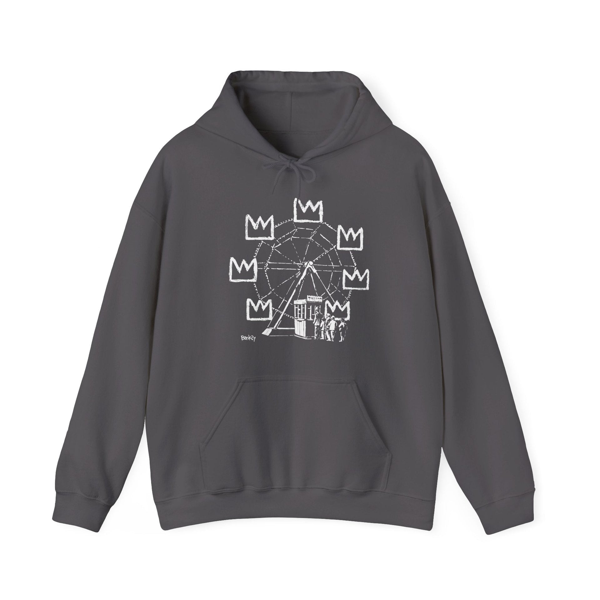 Banksy Ferris Wheel Homage Artwork Hoodie - Street, Pop & Media Art - Harvey Ltd