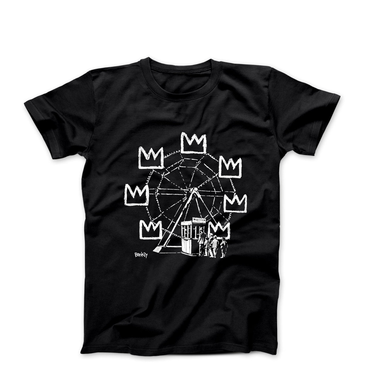 Banksy Ferris Wheel Homage Street Art T-Shirt - Street, Pop & Media Art - Harvey Ltd