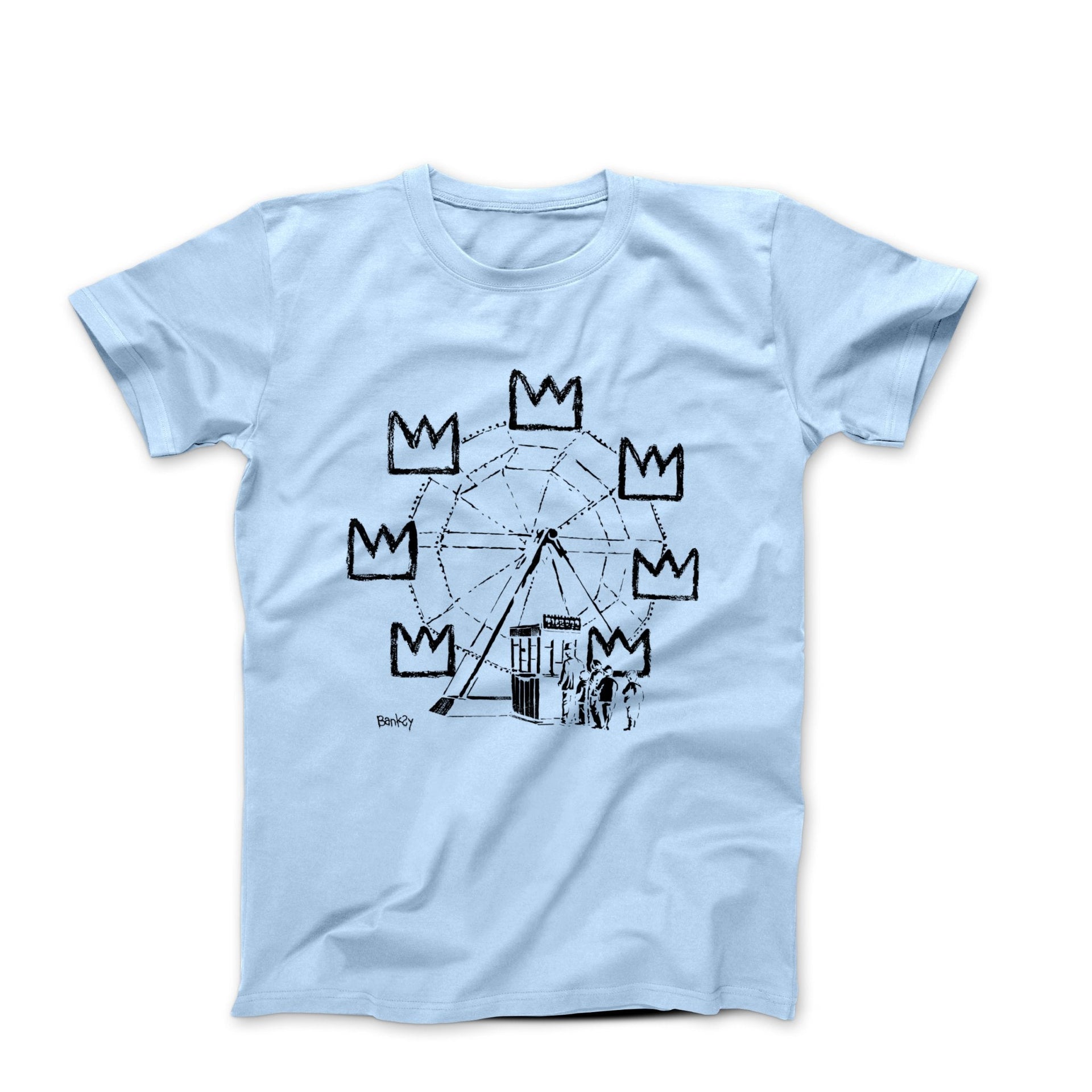 Banksy Ferris Wheel Homage Street Art T-Shirt - Street, Pop & Media Art - Harvey Ltd