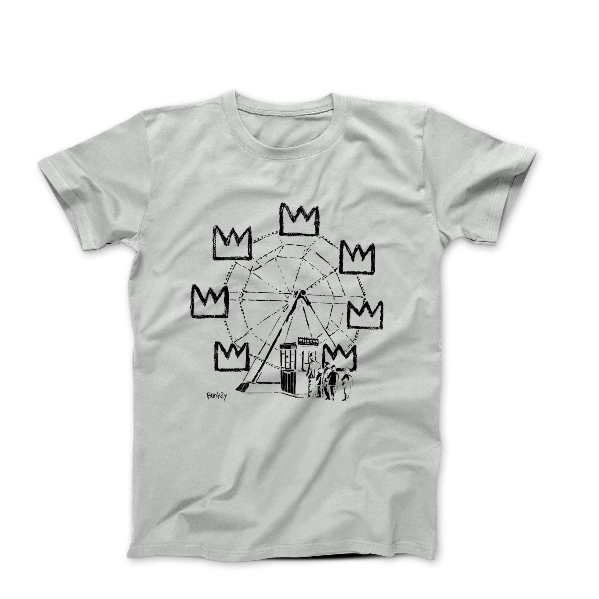 Banksy Ferris Wheel Homage Street Art T-Shirt - Street, Pop & Media Art - Harvey Ltd