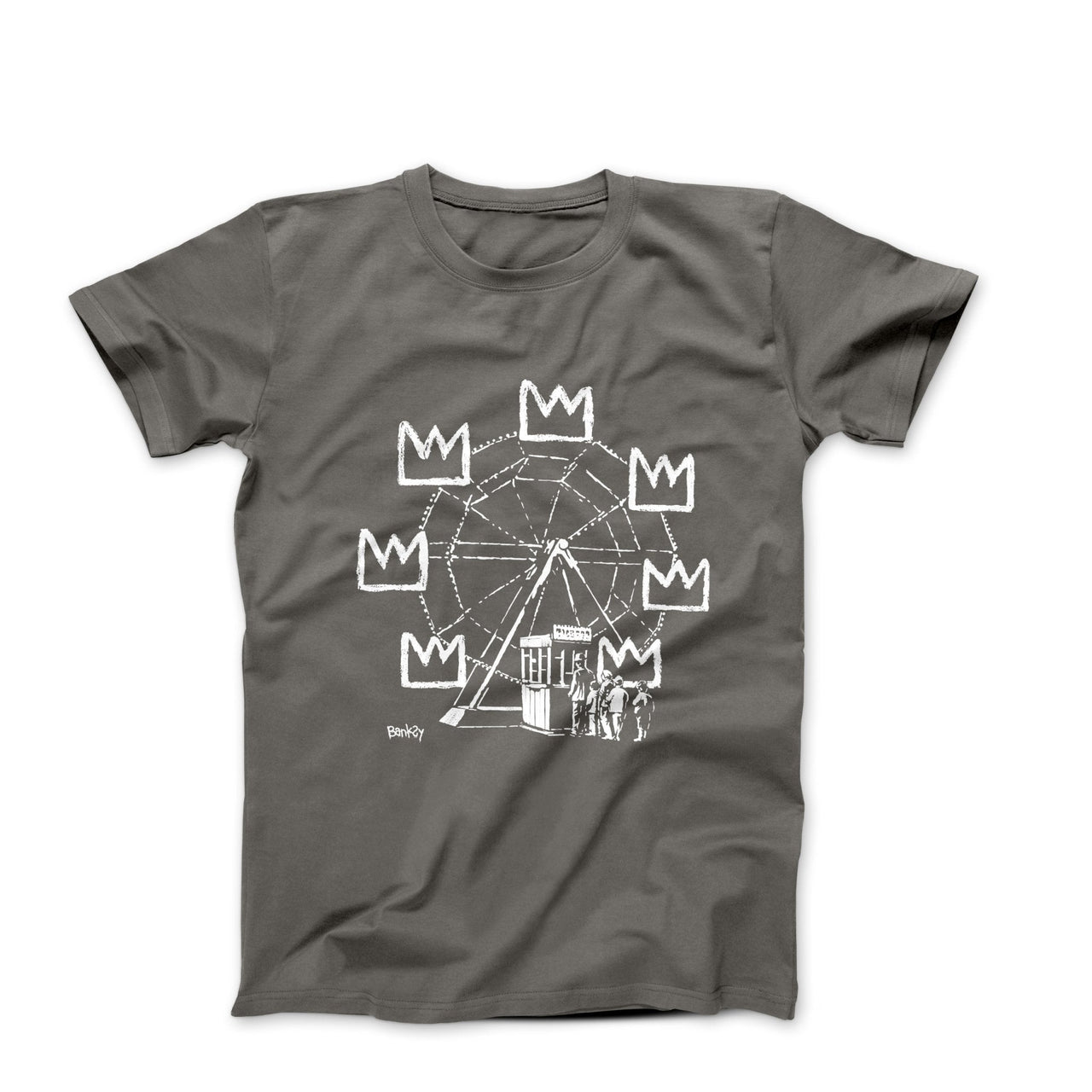 Banksy Ferris Wheel Homage Street Art T-Shirt - Street, Pop & Media Art - Harvey Ltd