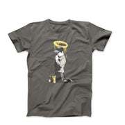 Banksy Forgive Us Our Trespassing T-shirt - Street, Pop & Media Art - Harvey Ltd
