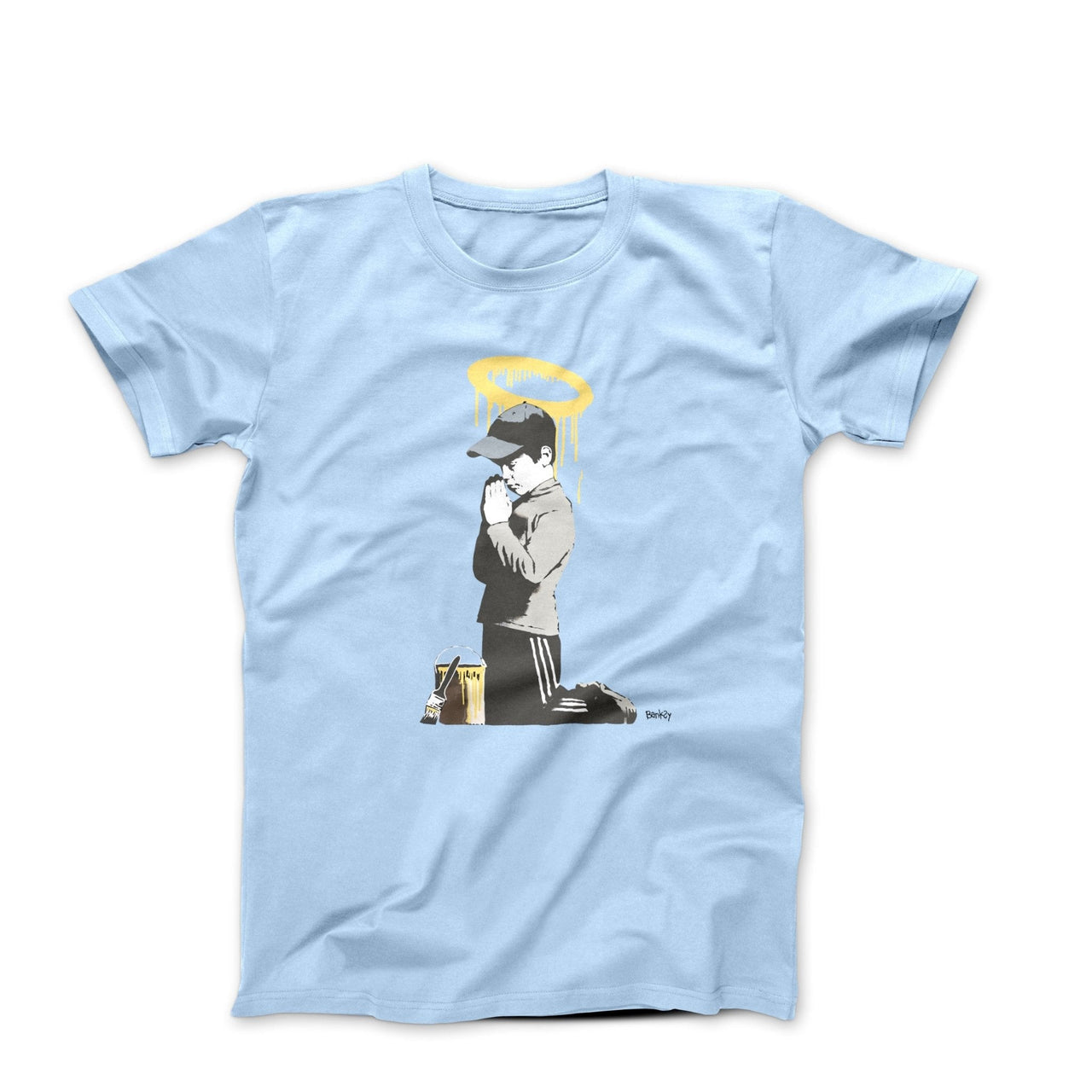 Banksy Forgive Us Our Trespassing T-shirt - Street, Pop & Media Art - Harvey Ltd