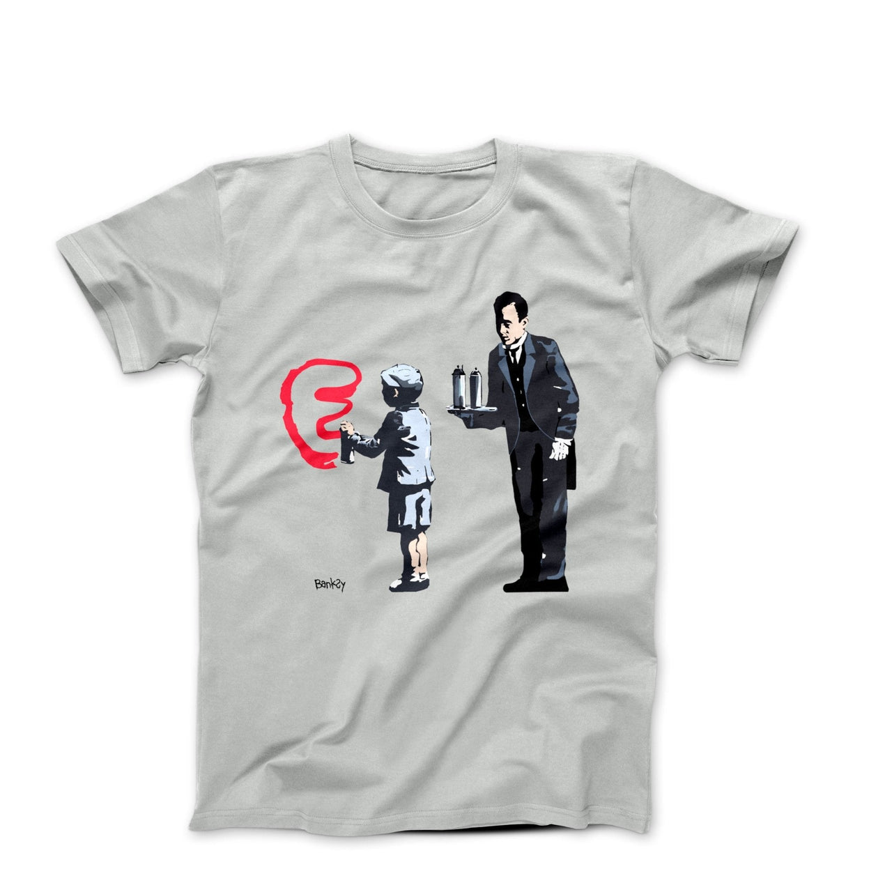 Banksy Ghetto 4 Life (2013) Street Art T-shirt - Street, Pop & Media Art - Harvey Ltd