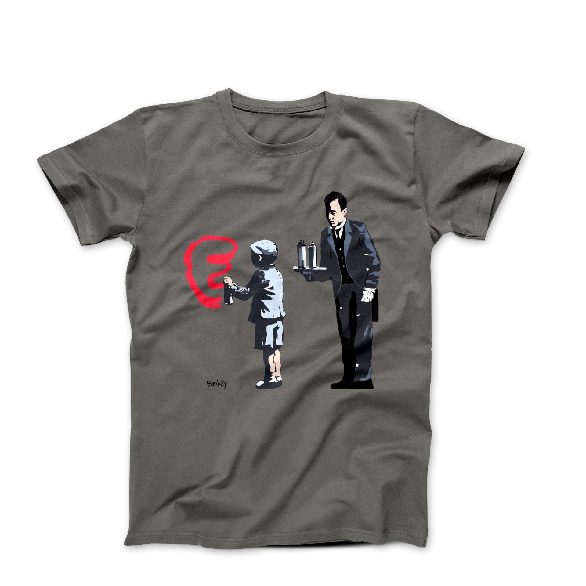 Banksy Ghetto 4 Life (2013) Street Art T-shirt - Street, Pop & Media Art - Harvey Ltd