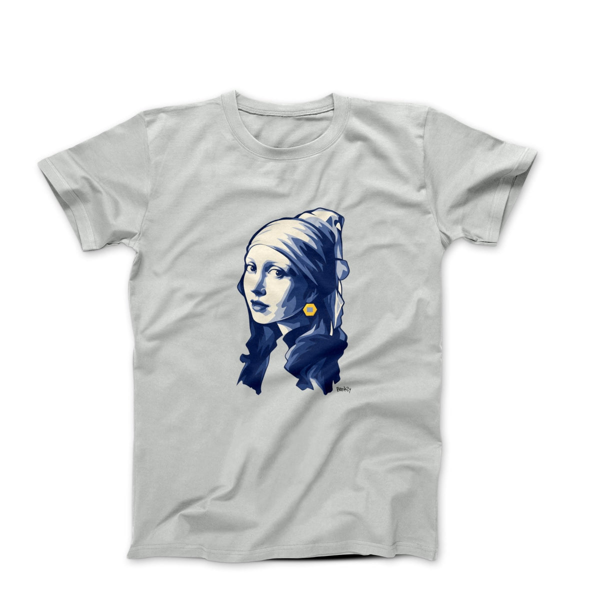 Banksy Girl With A Pierced Eardrum 2014 T-shirt - Street, Pop & Media Art - Harvey Ltd