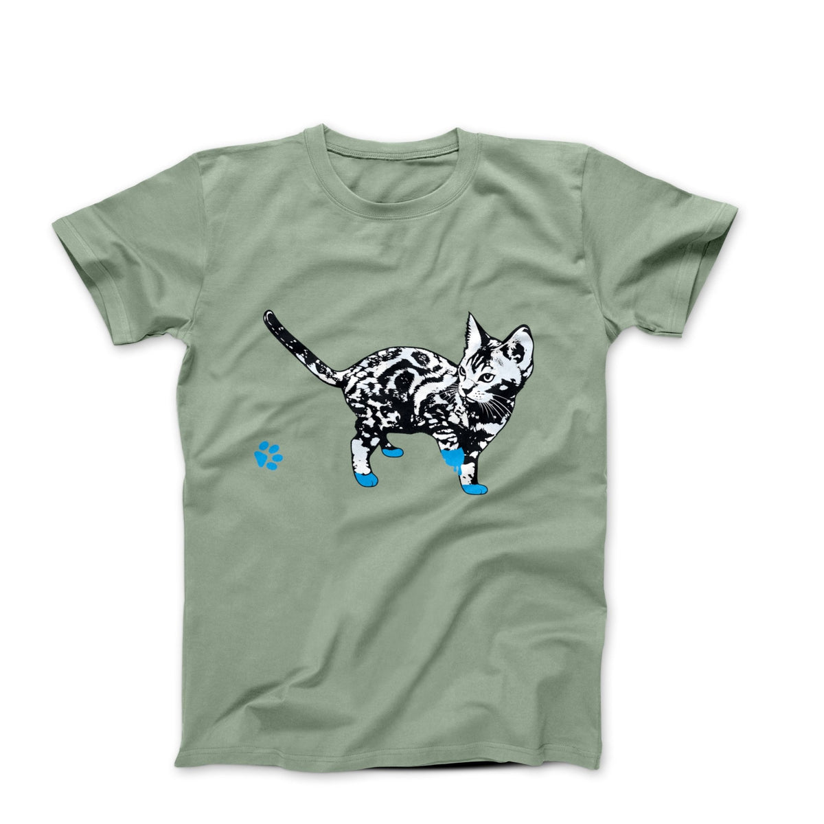 Banksy Graffiti Cat Street Art T-shirt - Street, Pop & Media Art - Harvey Ltd