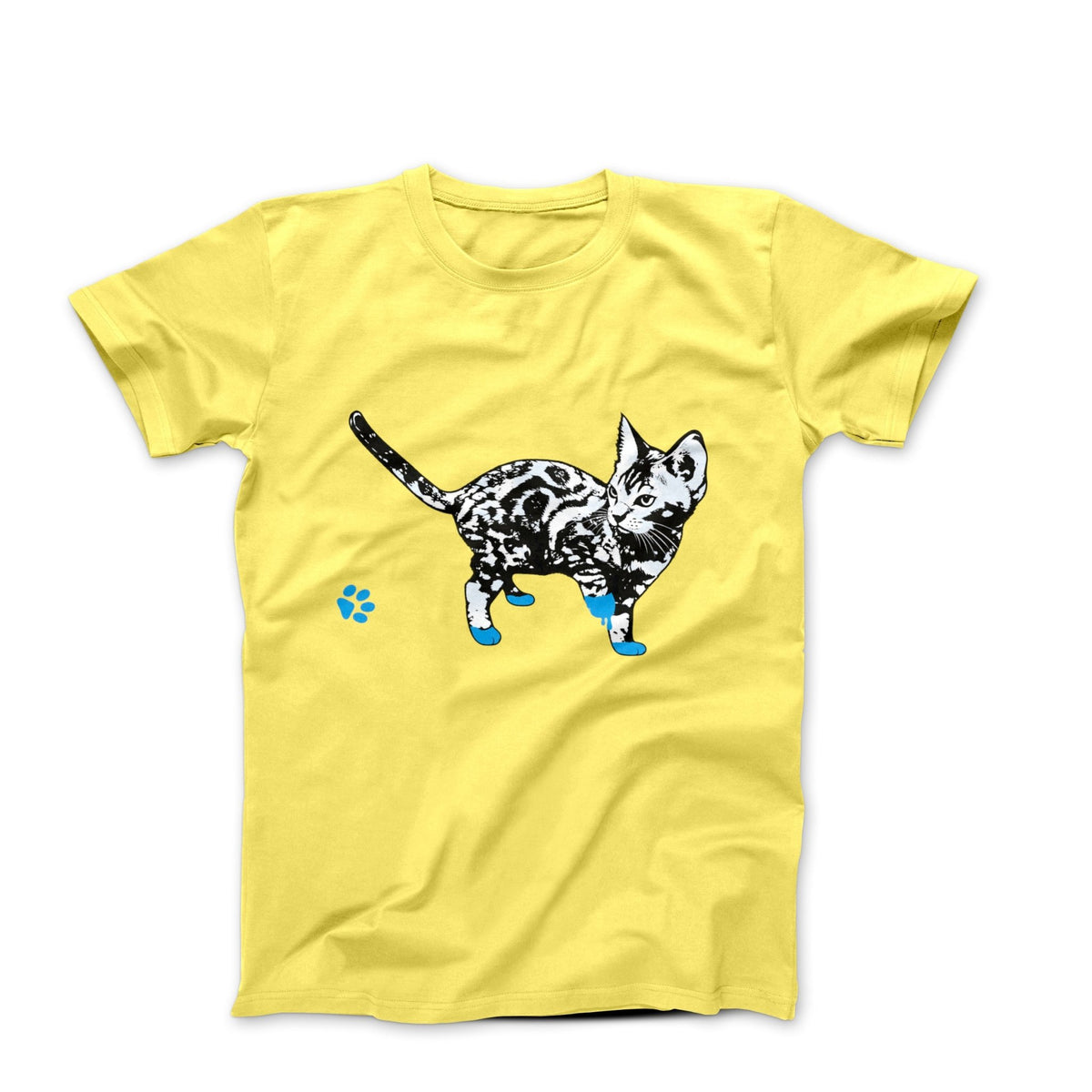 Banksy Graffiti Cat Street Art T-shirt - Street, Pop & Media Art - Harvey Ltd