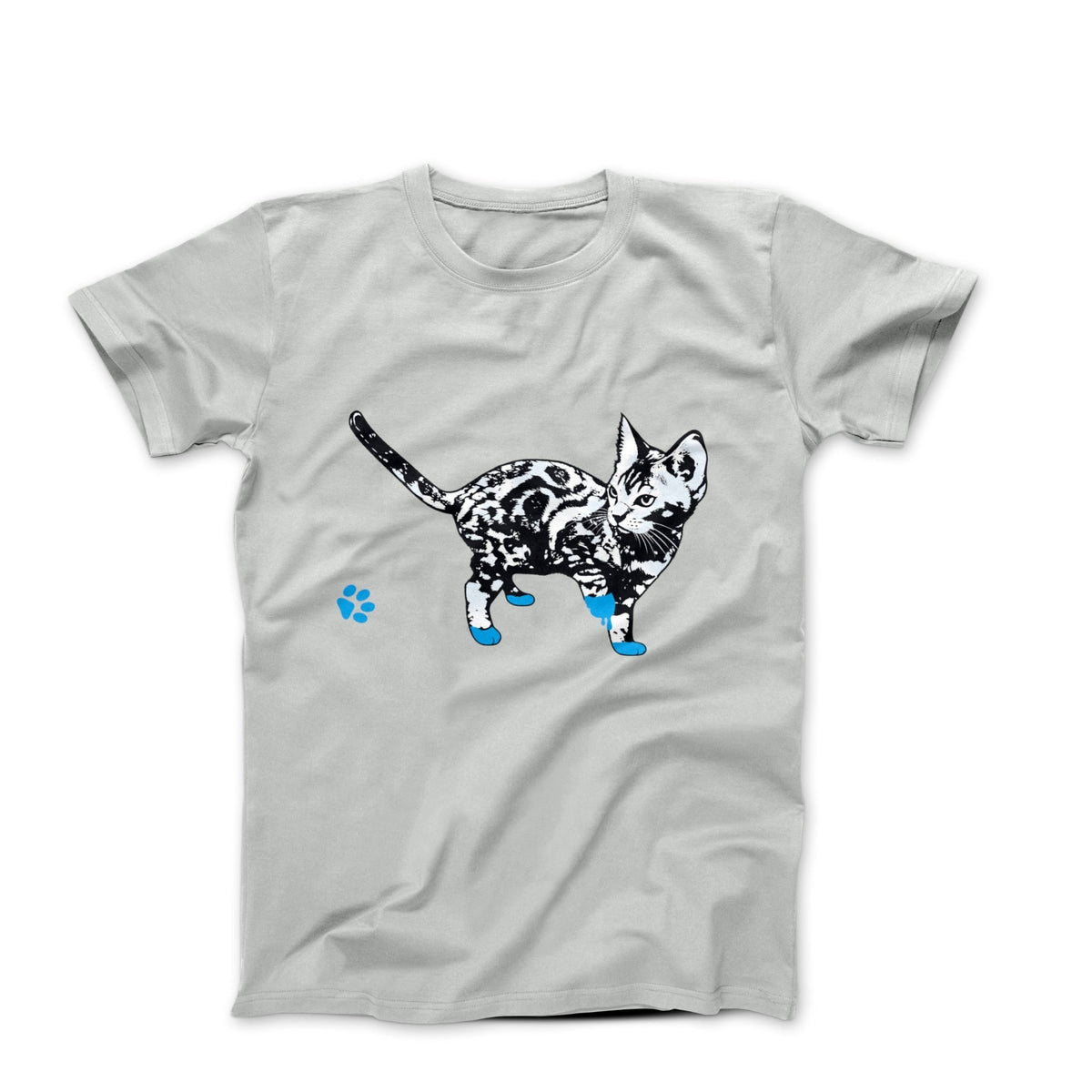 Banksy Graffiti Cat Street Art T-shirt - Street, Pop & Media Art - Harvey Ltd