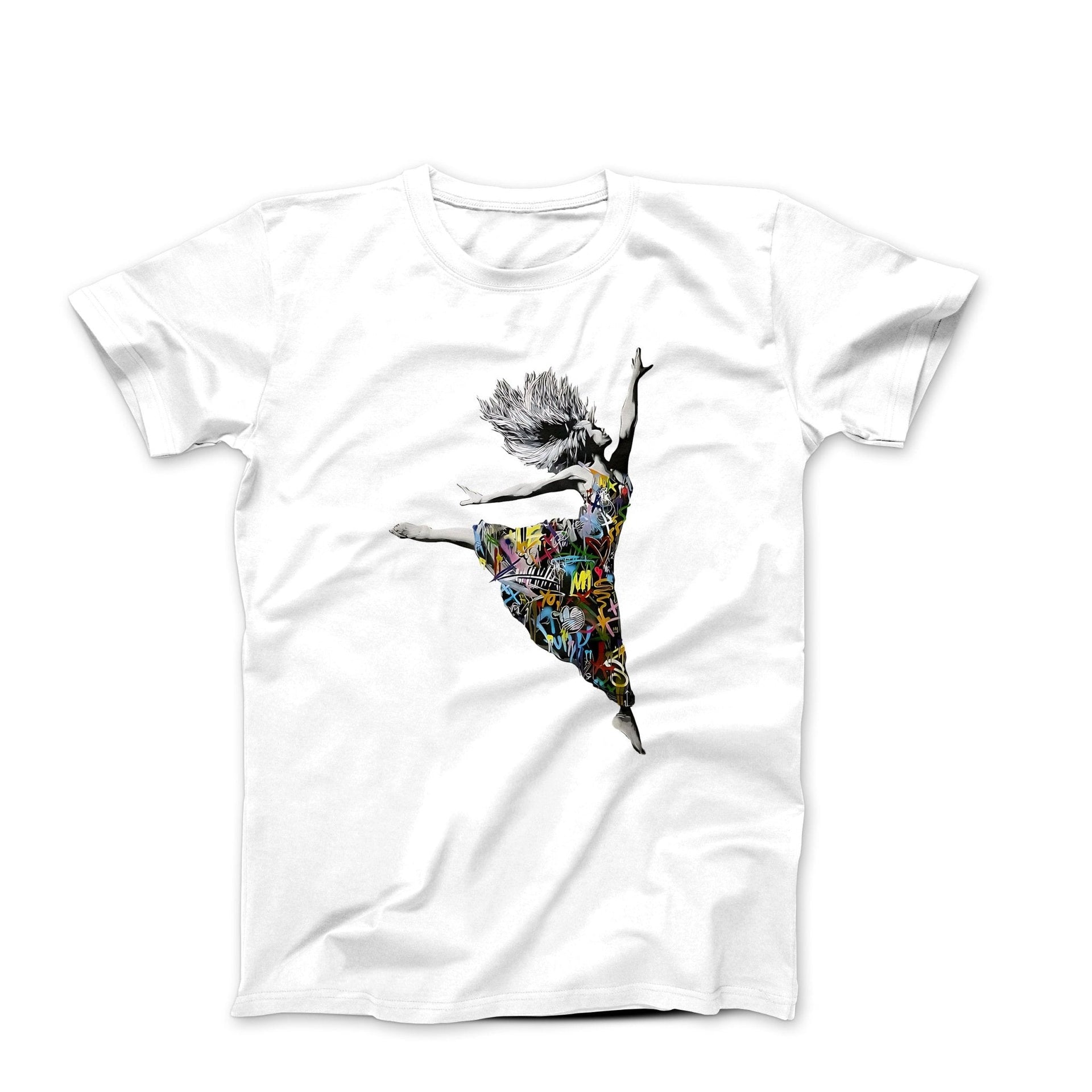 Banksy Graffiti Dancer Street Art T-shirt - Street, Pop & Media Art - Harvey Ltd