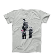 Banksy Graffiti Family Street Art T - shirt - Clothing - Harvey Ltd