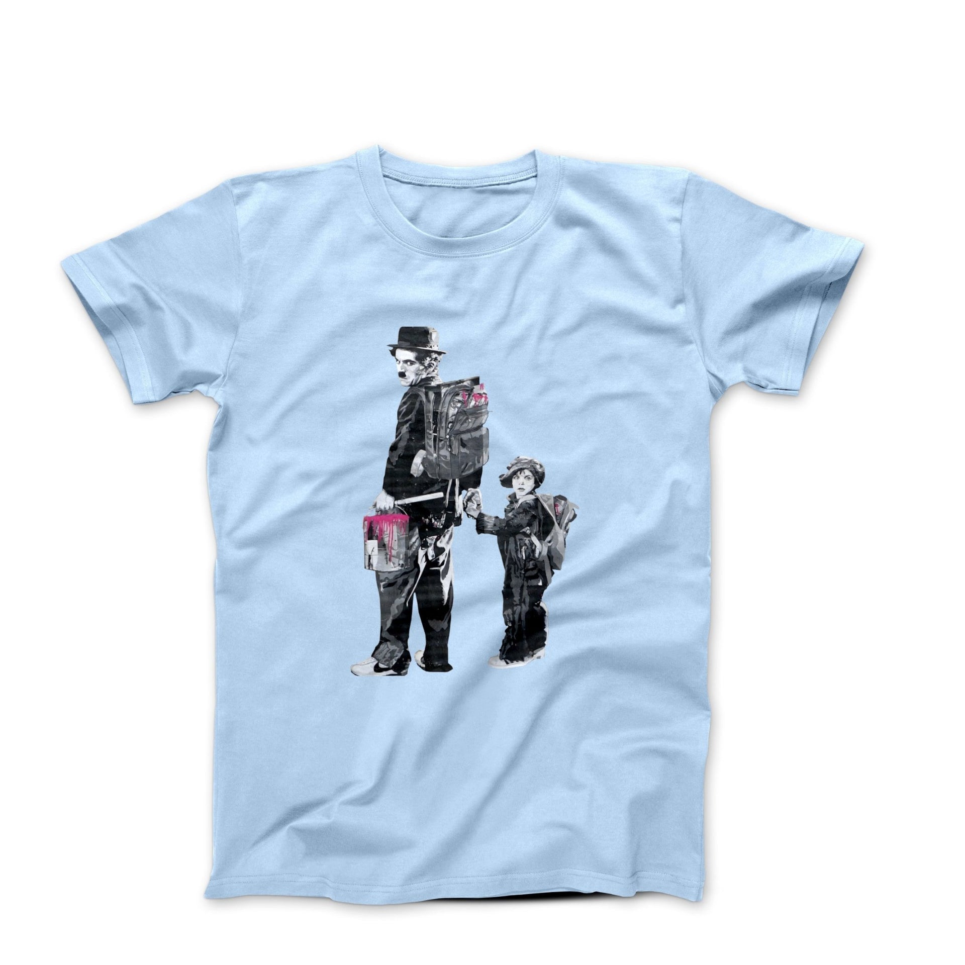 Banksy Graffiti Family Street Art T - shirt - Clothing - Harvey Ltd