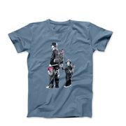 Banksy Graffiti Family Street Art T - shirt - Clothing - Harvey Ltd