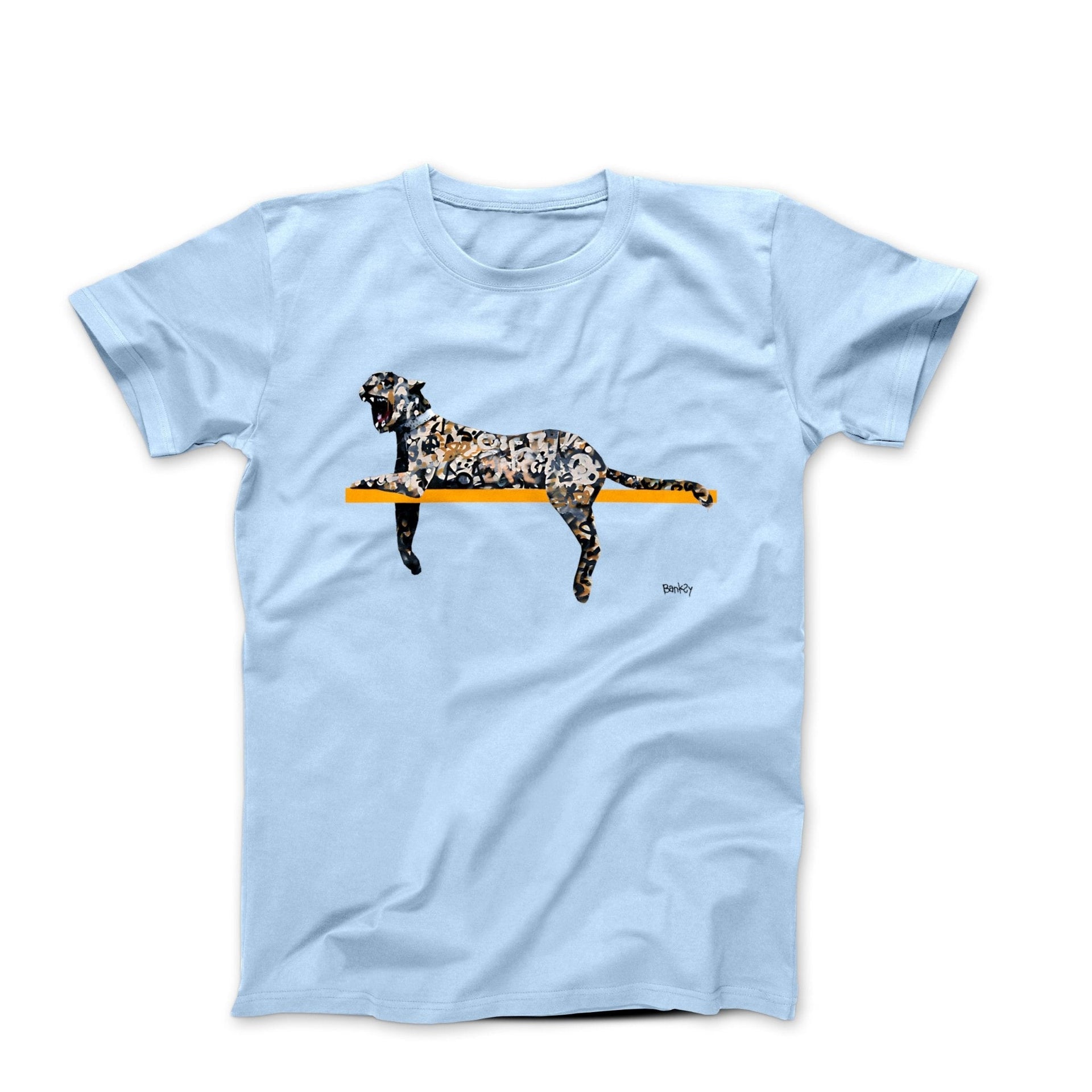 Banksy Graffiti Leopard (2011) Street Art T-shirt - Street, Pop & Media Art - Harvey Ltd