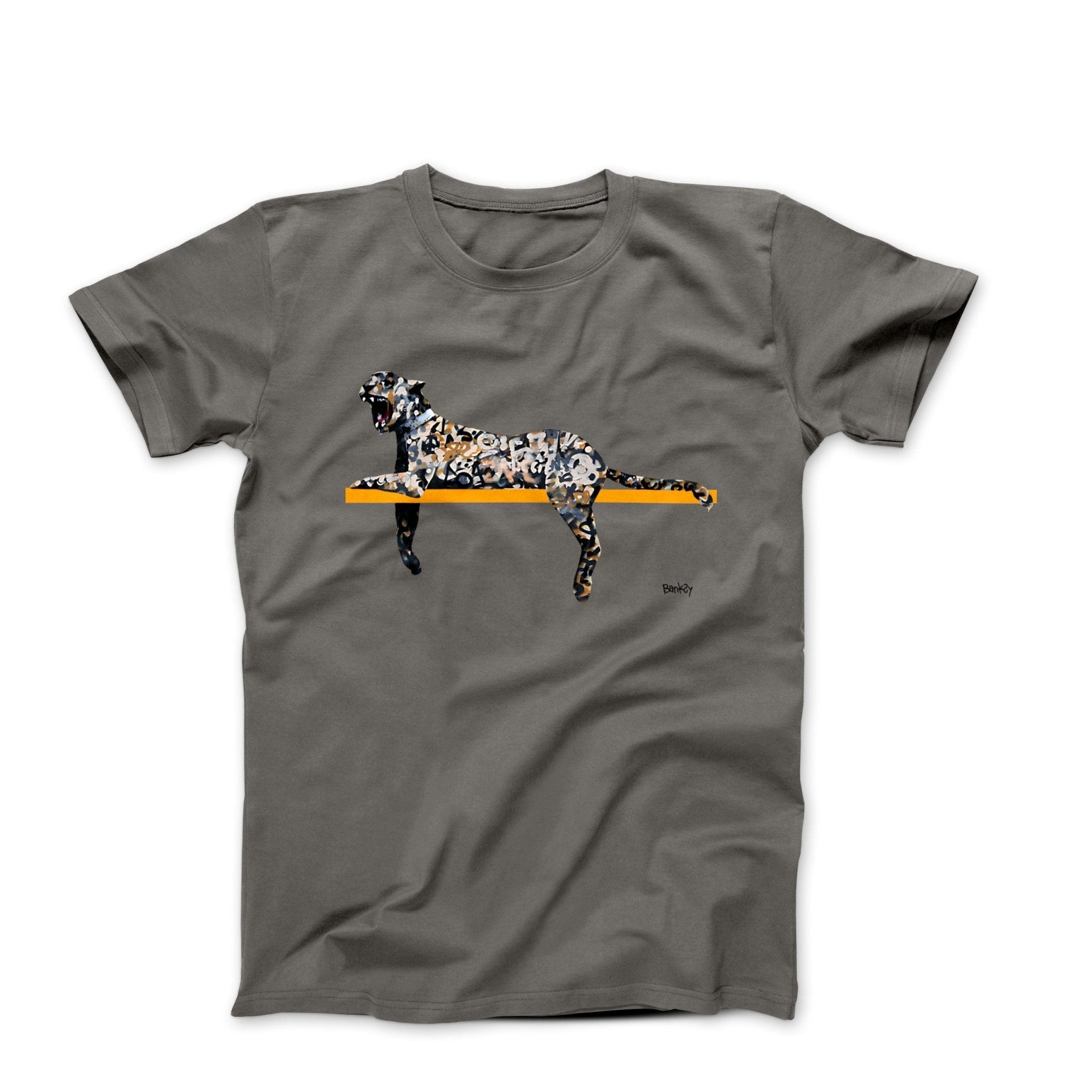 Banksy Graffiti Leopard (2011) Street Art T-shirt - Street, Pop & Media Art - Harvey Ltd