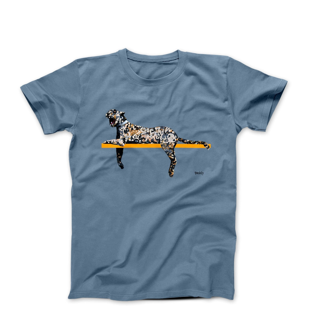 Banksy Graffiti Leopard (2011) Street Art T-shirt - Street, Pop & Media Art - Harvey Ltd