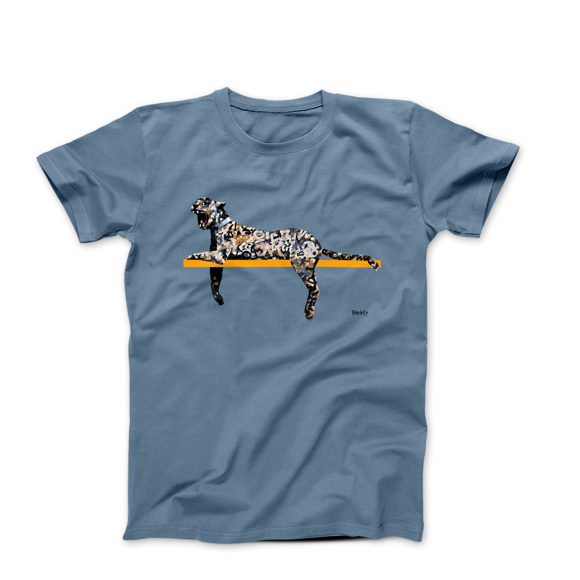 Banksy Graffiti Leopard (2011) Street Art T-shirt - Street, Pop & Media Art - Harvey Ltd