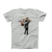Banksy Graffiti Painter Street Art T-shirt - Street, Pop & Media Art - Harvey Ltd