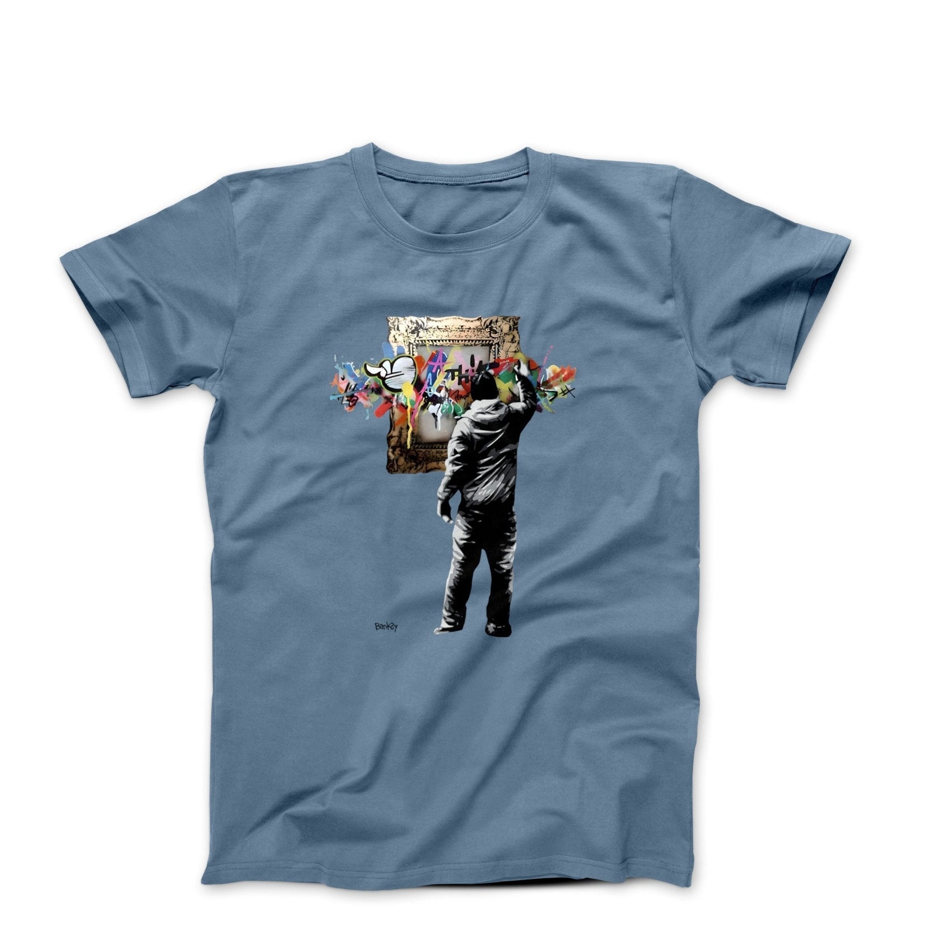 Banksy Graffiti Painter Street Art T-shirt - Street, Pop & Media Art - Harvey Ltd